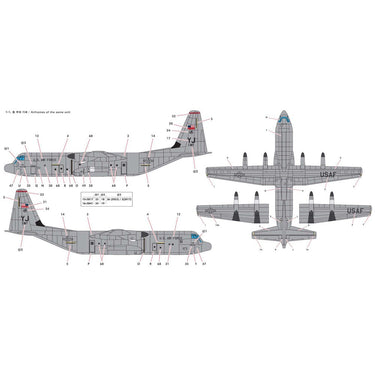 Academy 12631 1/144 Lockheed C-130J-30 Super Hercules